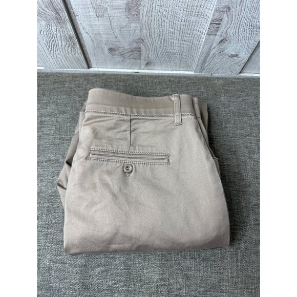 Lee Womens Regular Fit Straight Leg Pants Mid Rise Flex Motion Beige Size 8M - Picture 3 of 7